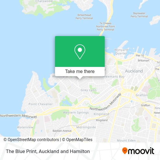 The Blue Print map
