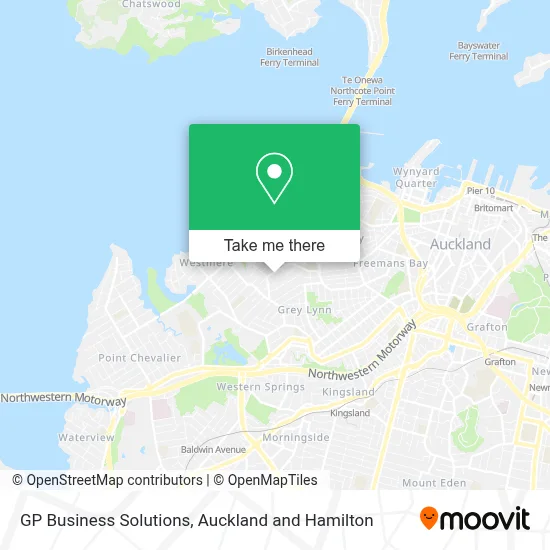 GP Business Solutions map