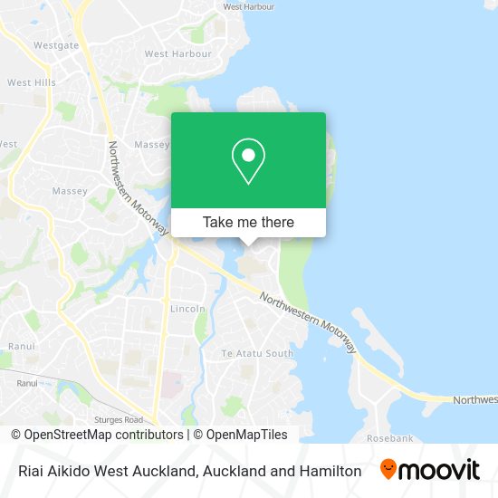 Riai Aikido West Auckland map