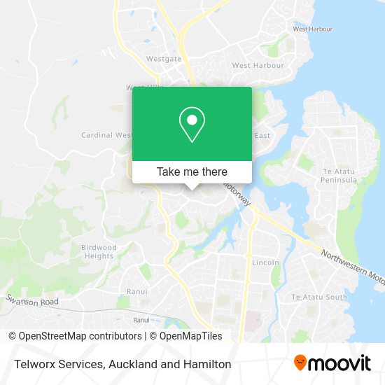 Telworx Services map