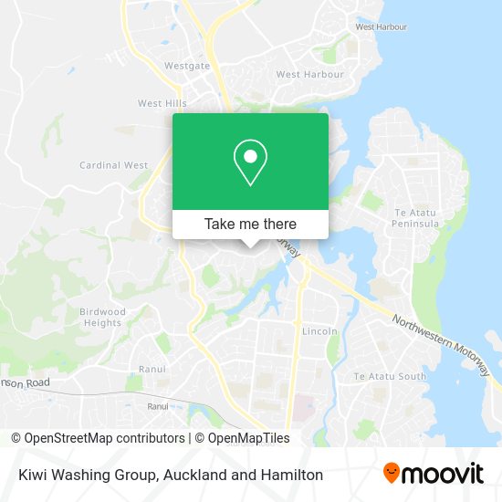 Kiwi Washing Group map