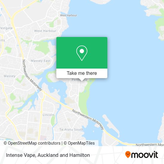 Intense Vape map