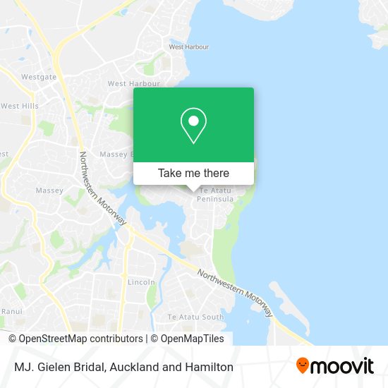 MJ. Gielen Bridal map