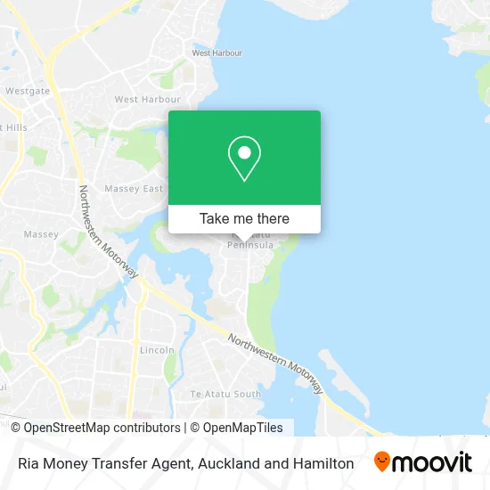 Ria Money Transfer Agent map