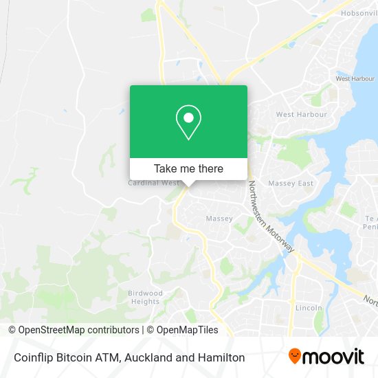 Coinflip Bitcoin ATM map