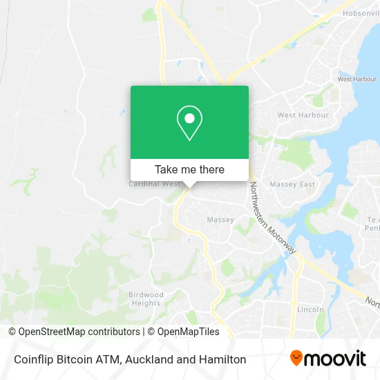 Coinflip Bitcoin ATM map
