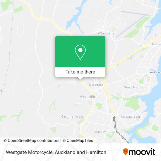 Westgate Motorcycle map