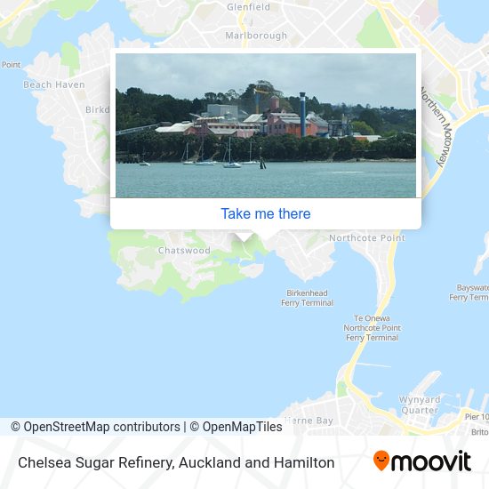 Chelsea Sugar Refinery map