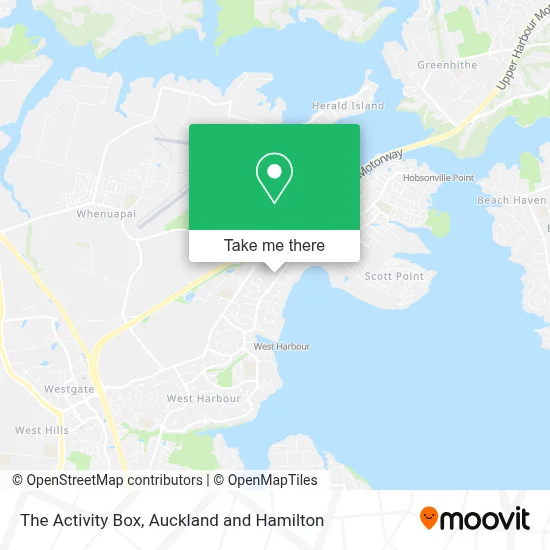 The Activity Box map