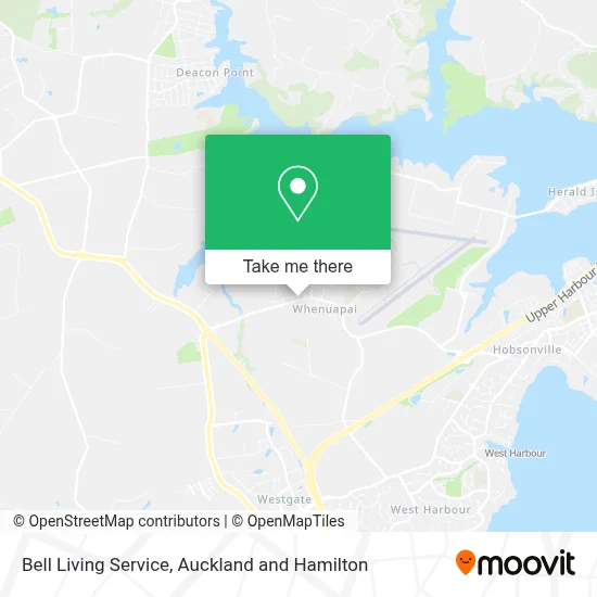 Bell Living Service map