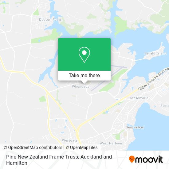 Pine New Zealand Frame Truss map