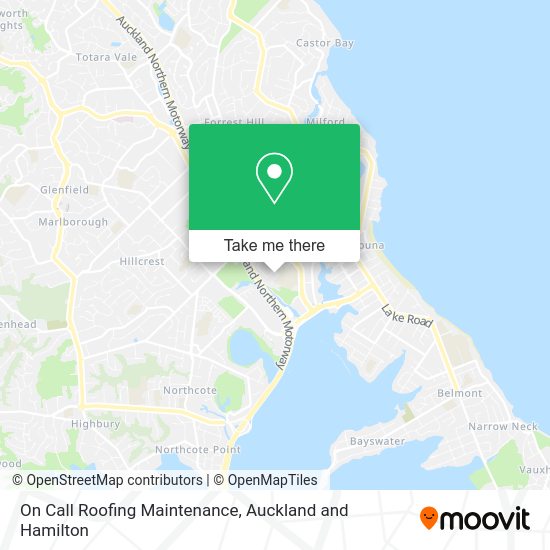 On Call Roofing Maintenance map
