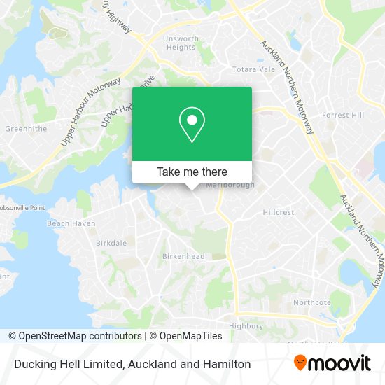 Ducking Hell Limited map