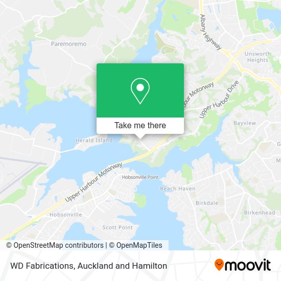 WD Fabrications map