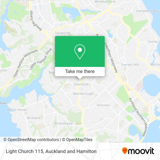 Light Church 115 map