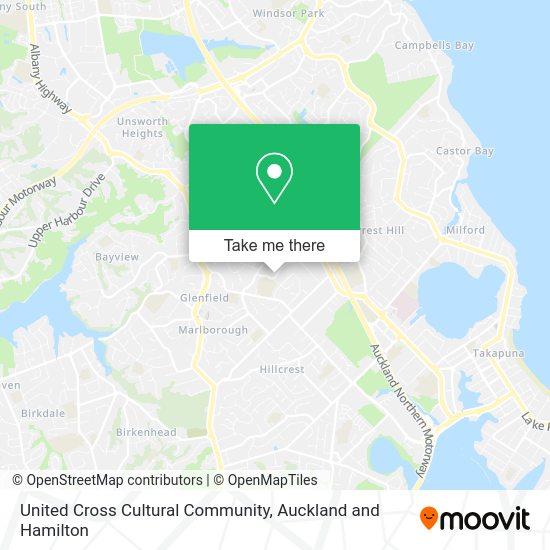 United Cross Cultural Community map
