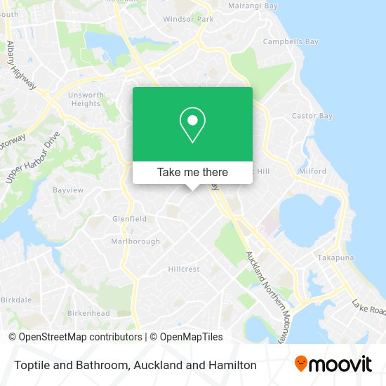 Toptile and Bathroom map