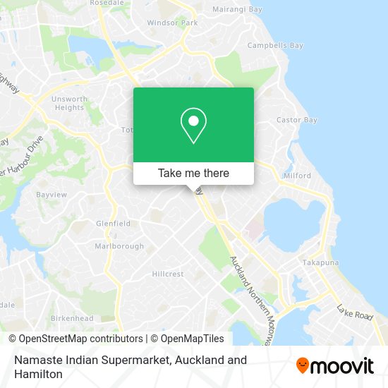 Namaste Indian Supermarket map