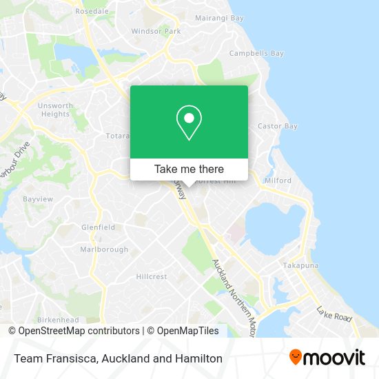 Team Fransisca map