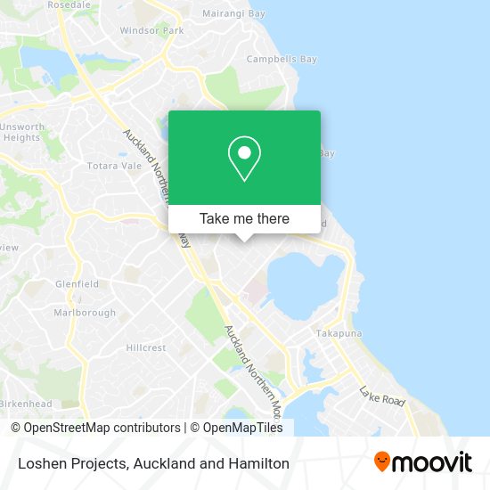 Loshen Projects map