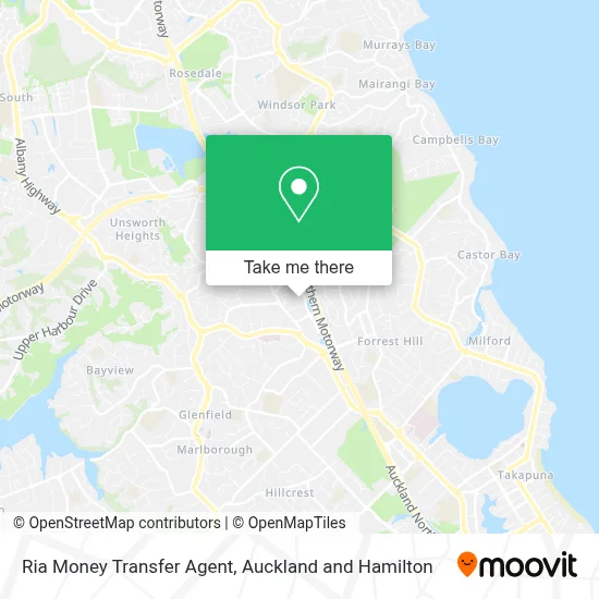 Ria Money Transfer Agent map