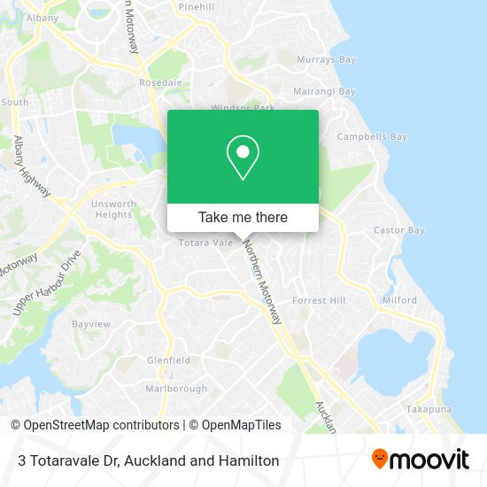 3 Totaravale Dr map