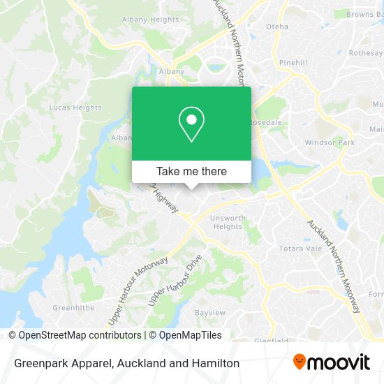 Greenpark Apparel map