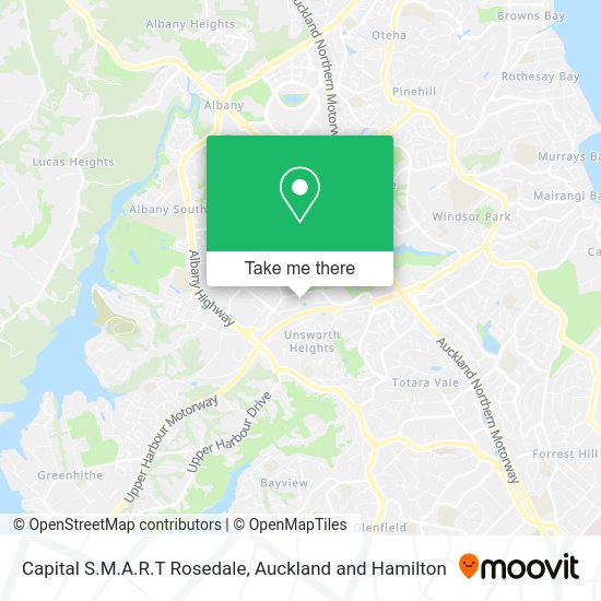 Capital S.M.A.R.T Rosedale map