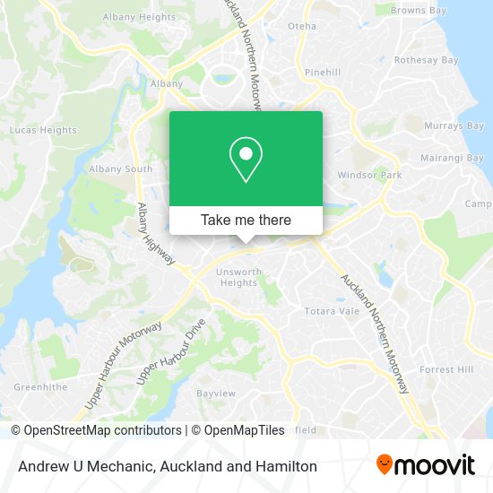 Andrew U Mechanic map