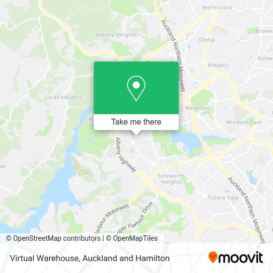 Virtual Warehouse map