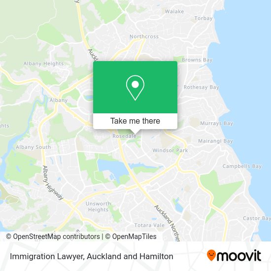 Immigration Lawyer map