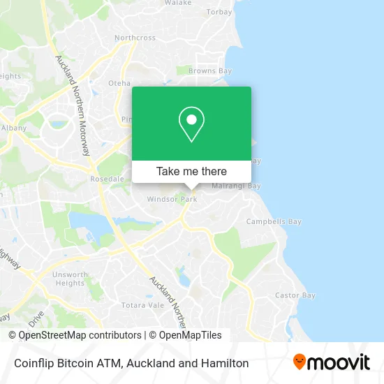 Coinflip Bitcoin ATM map