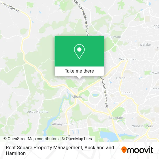 Rent Square Property Management map