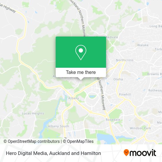 Hero Digital Media map