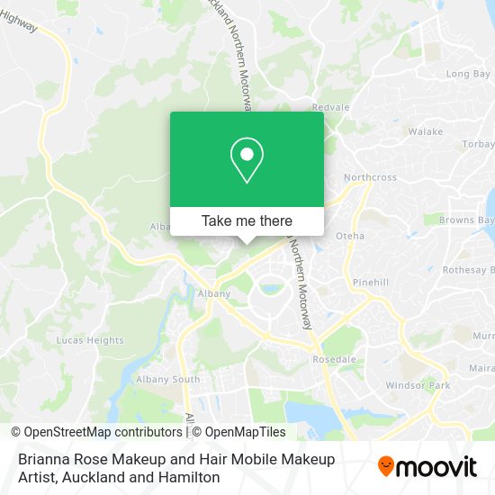 Brianna Rose Makeup and Hair Mobile Makeup Artist map