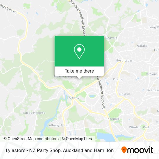 Lylastore - NZ Party Shop map