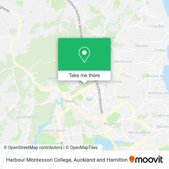 Harbour Montessori College map