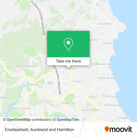 Enaileyelash map