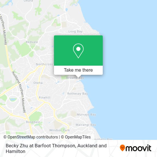 Becky Zhu at Barfoot Thompson map