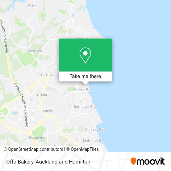 Offa Bakery map