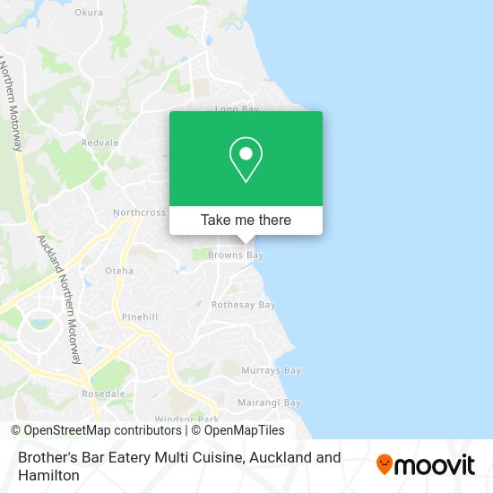 Brother's Bar Eatery Multi Cuisine map