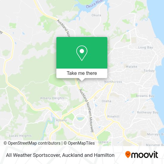 All Weather Sportscover map