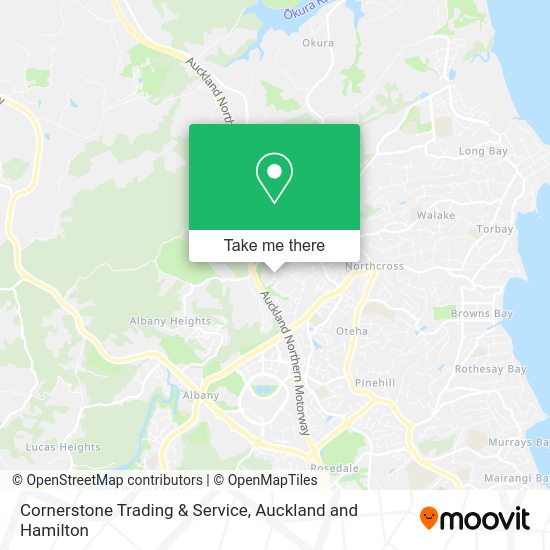 Cornerstone Trading & Service map