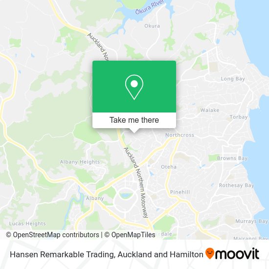 Hansen Remarkable Trading map