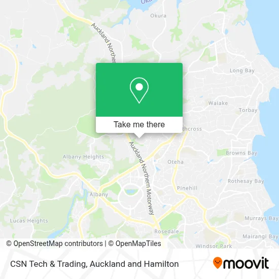 CSN Tech & Trading map