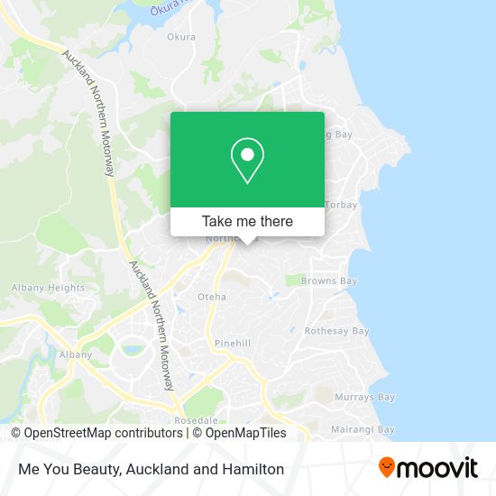 Me You Beauty map