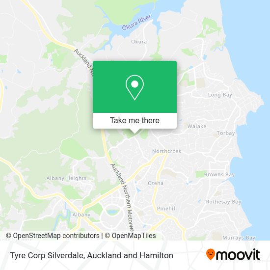 Tyre Corp Silverdale map