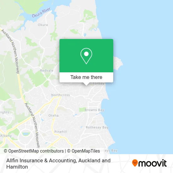 Allfin Insurance & Accounting map