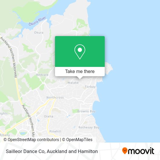 Sailleor Dance Co map