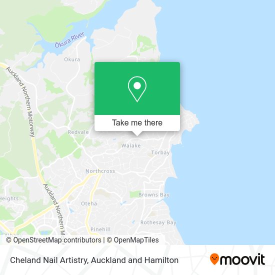 Cheland Nail Artistry map